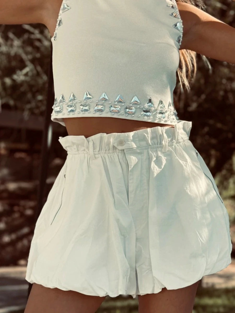 SOHO Summer Shorts in White