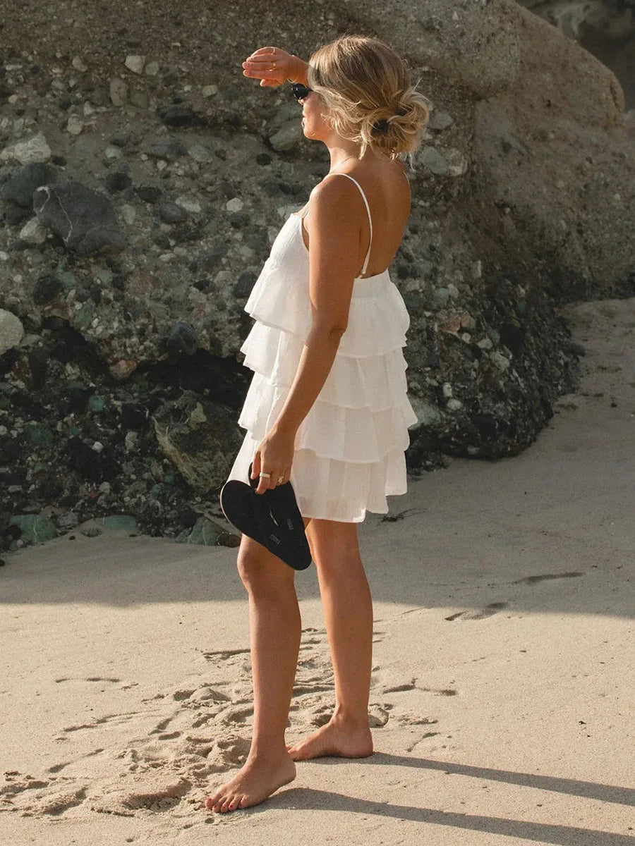 SOHO Summer Backless Mini Dress (2)