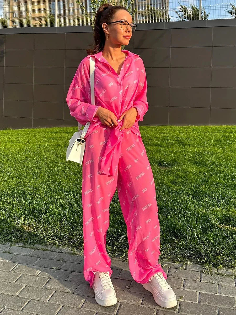 SOHO Summer Chiffon Printed Set