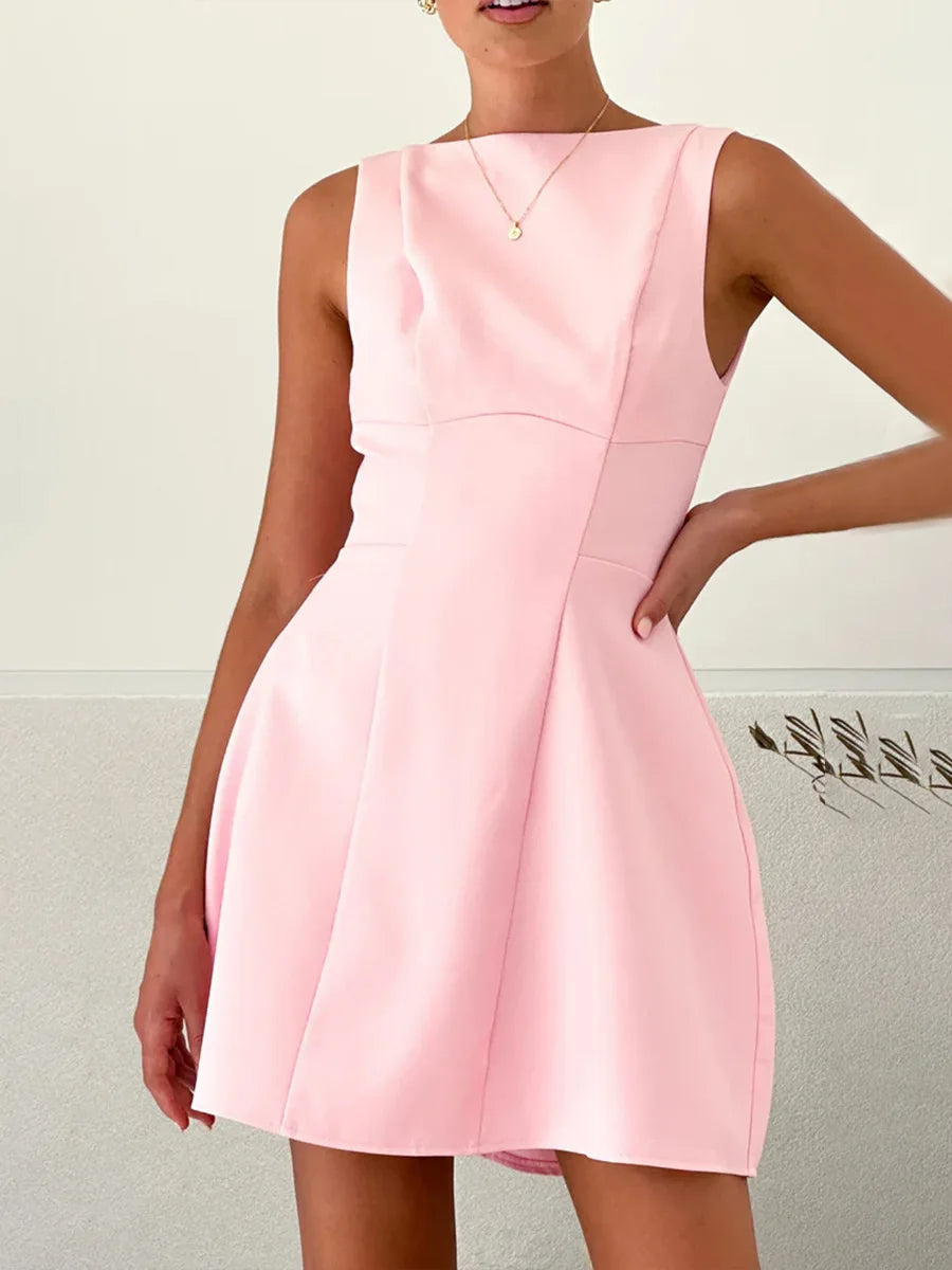 SOHO Summer Sleeveless Mini Dress