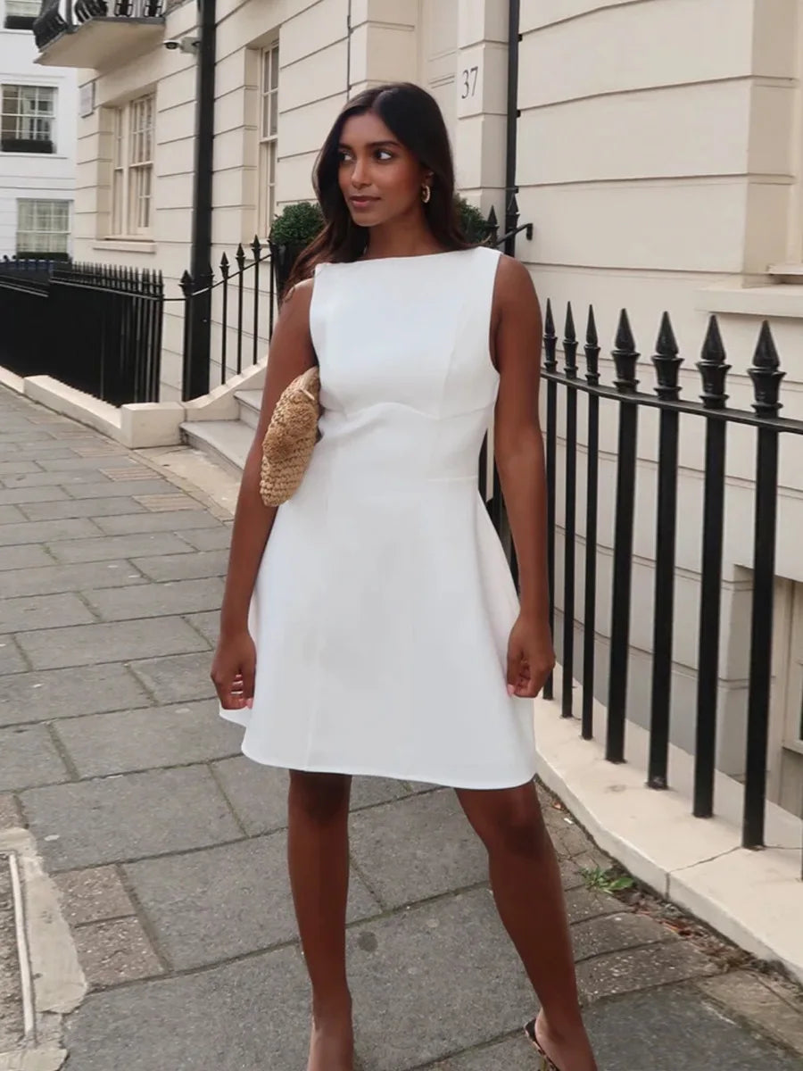 SOHO Summer Sleeveless Mini Dress
