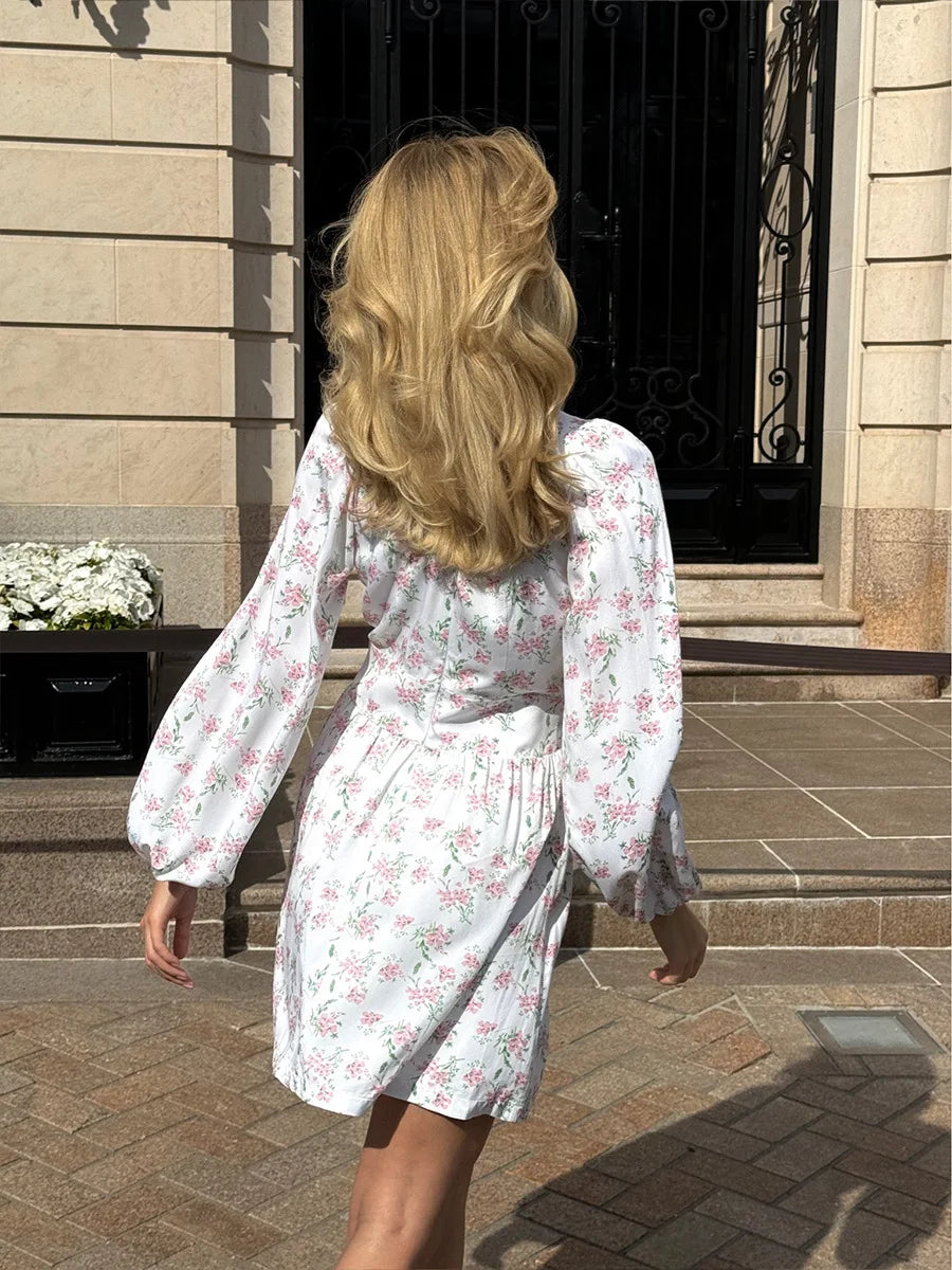 SOHO Summer Printed Mini Dress