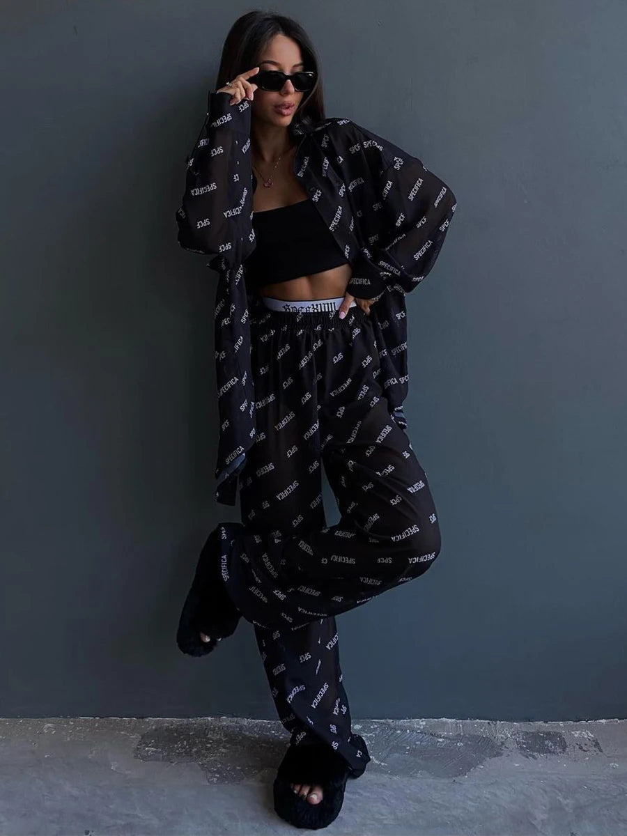 SOHO Summer Chiffon Printed Set