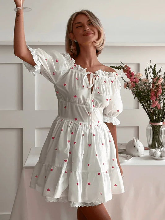 SOHO Summer Lace Mini Dress