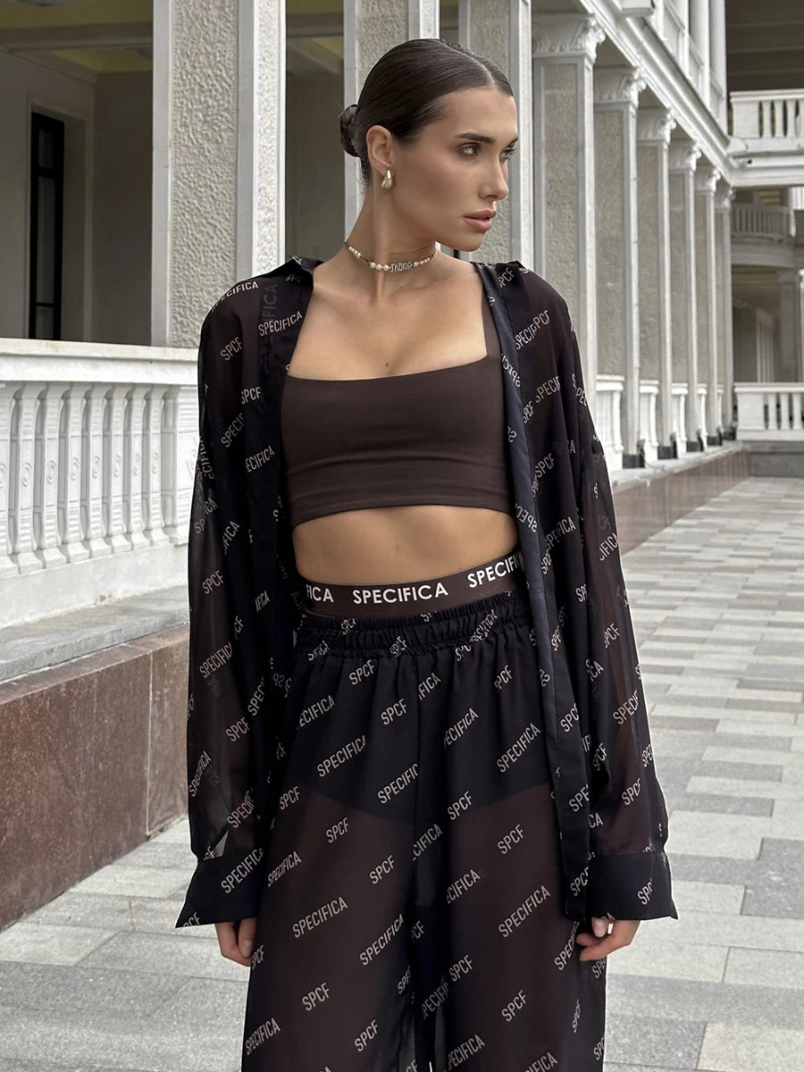 SOHO Summer Chiffon Printed Set