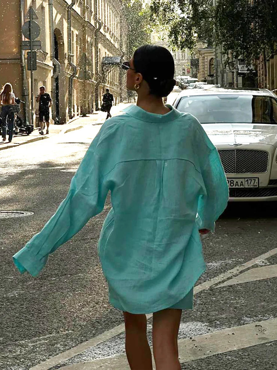 SOHO Summer Cotton Long Sleeve Set