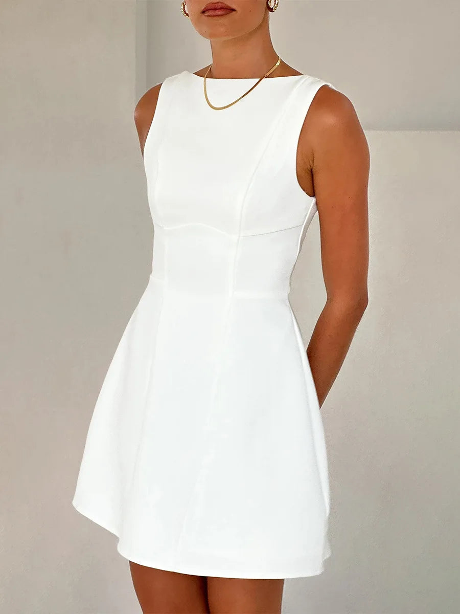 SOHO Summer Backless Mini Dress