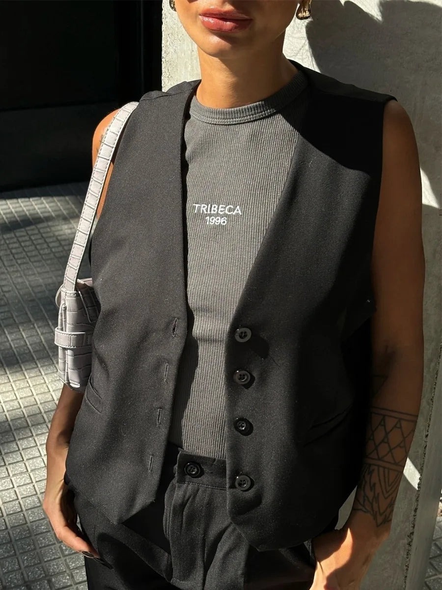 SOHO Summer Sleeveless Set (2)