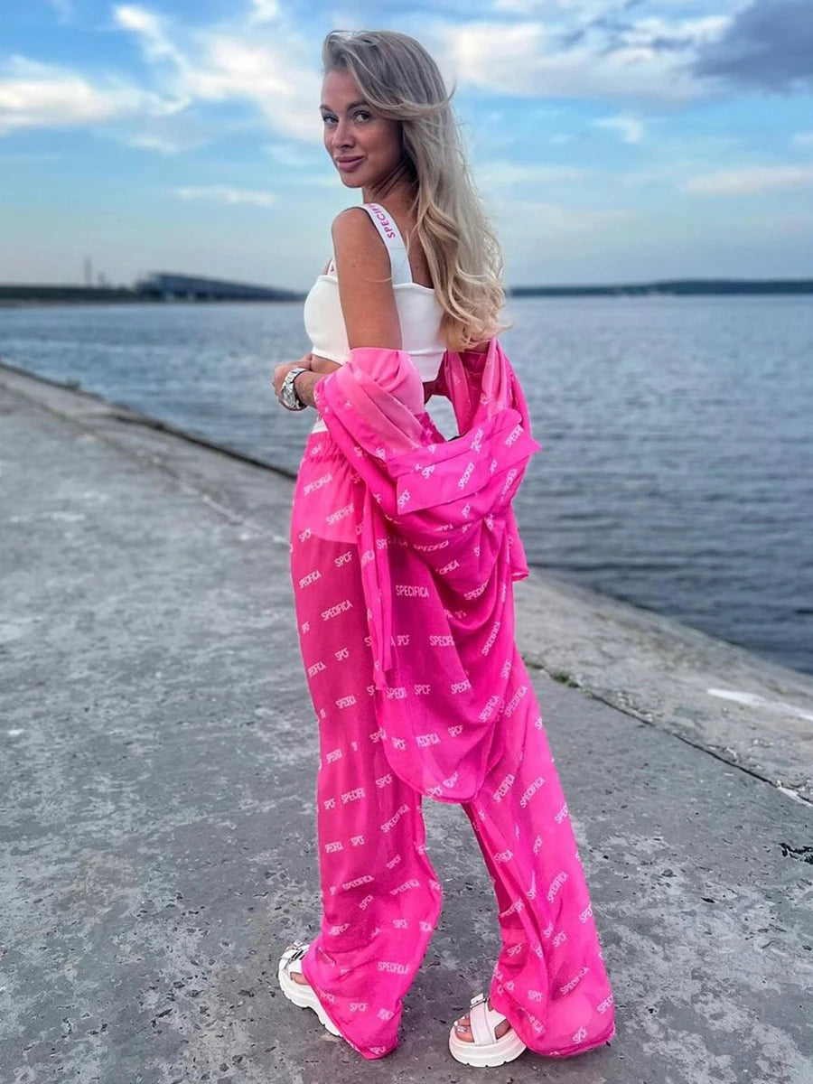 SOHO Summer Chiffon Printed Set