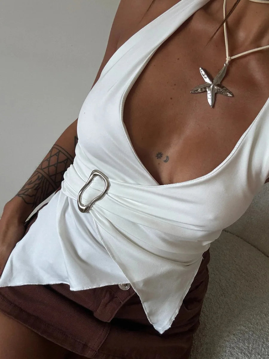 SOHO Summer Backless Top