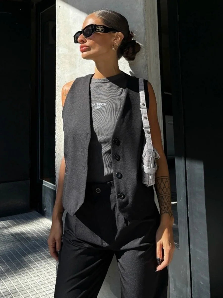 SOHO Summer Sleeveless Set (2)