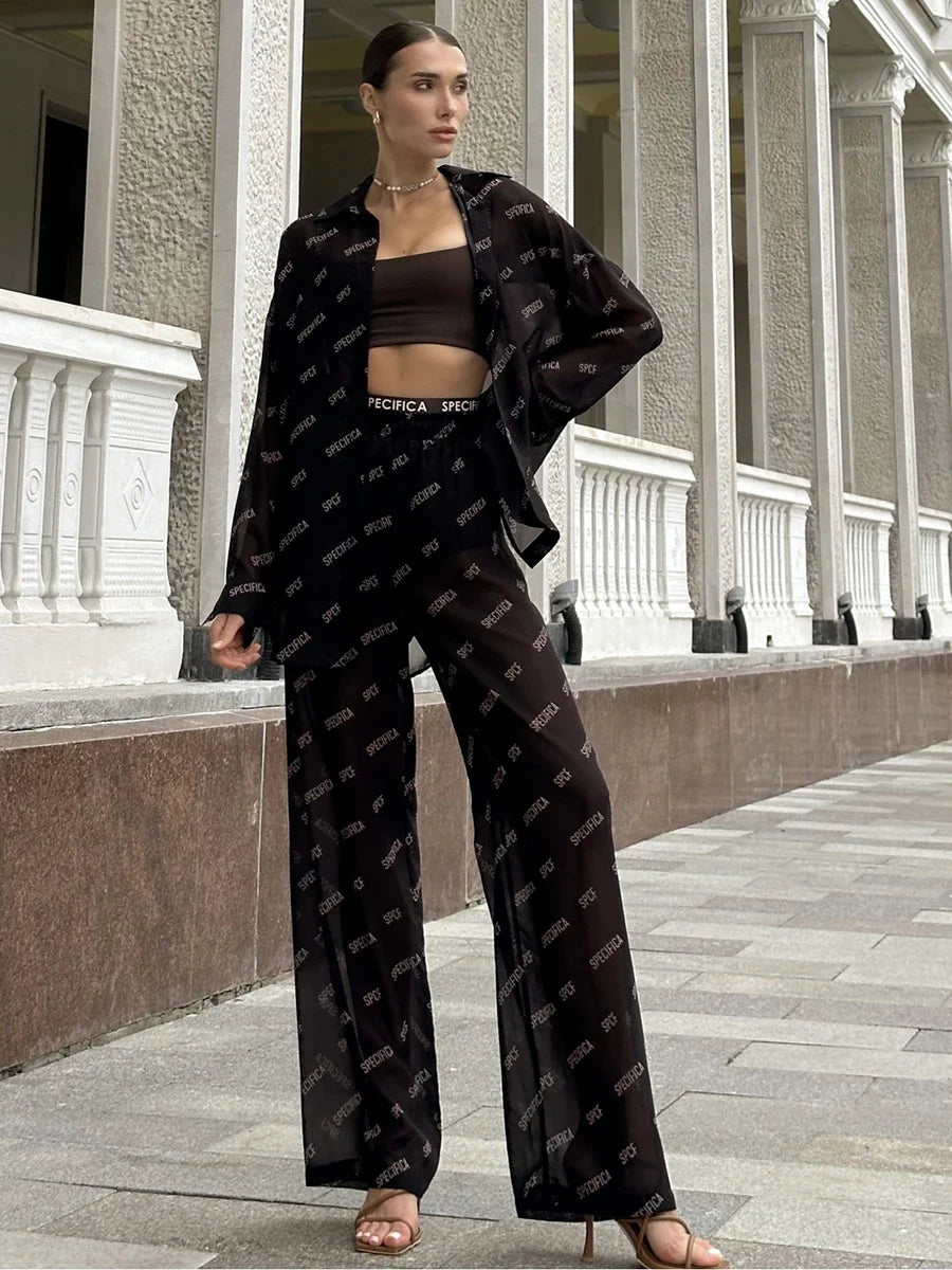 SOHO Summer Chiffon Printed Set