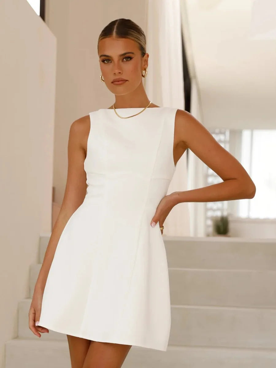 SOHO Summer Backless Mini Dress