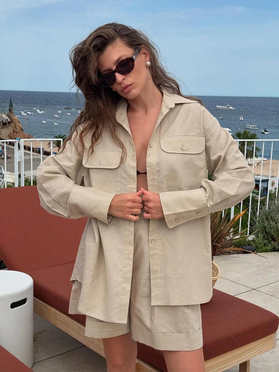 SOHO Summer Cotton Long Sleeve Set (2)