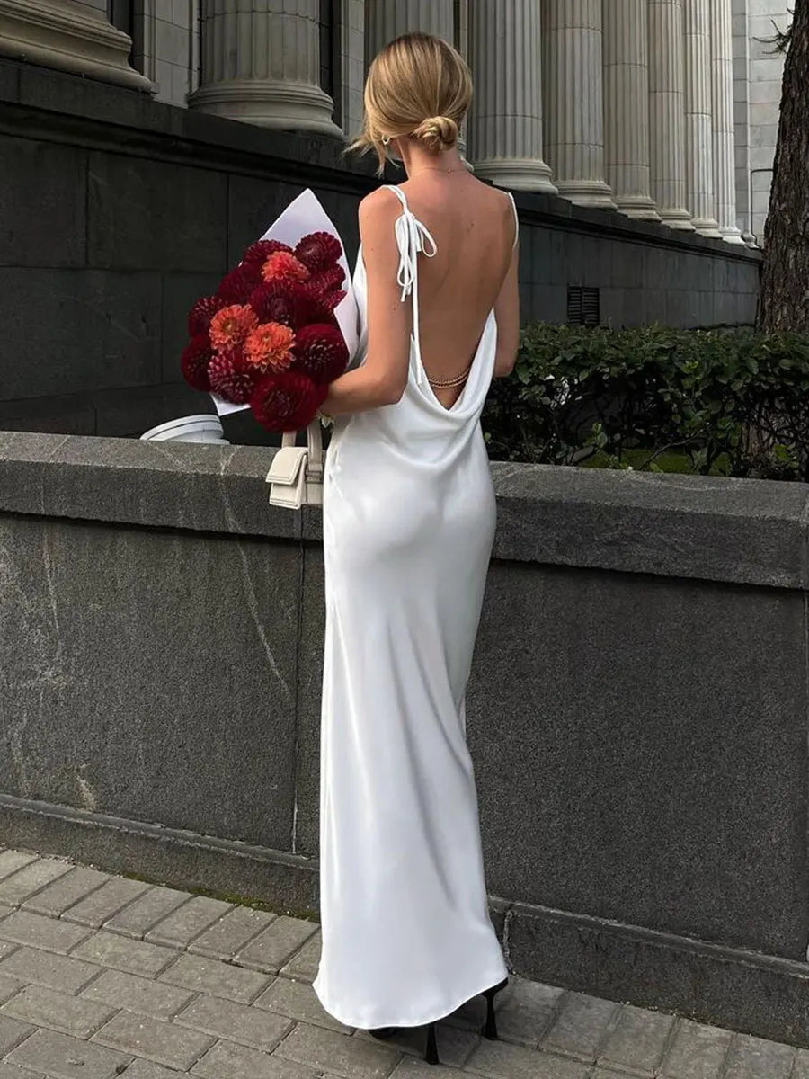 SOHO Spring Backless Dress