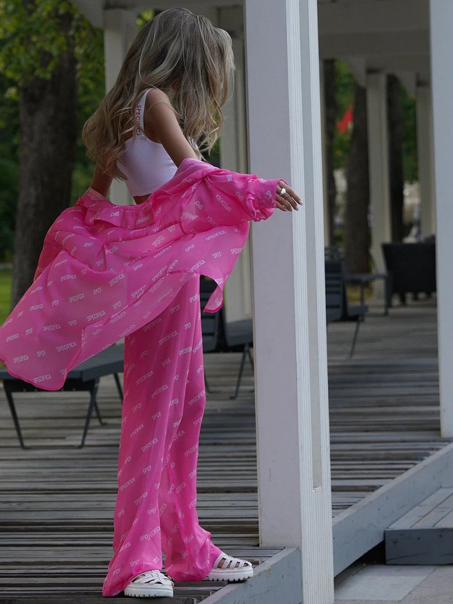 SOHO Summer Chiffon Printed Set