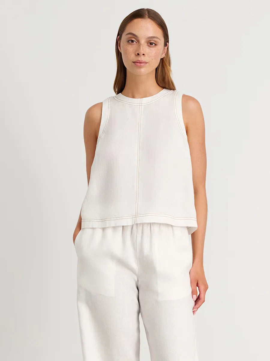 SOHO Spring Cotton Sleeveless Set