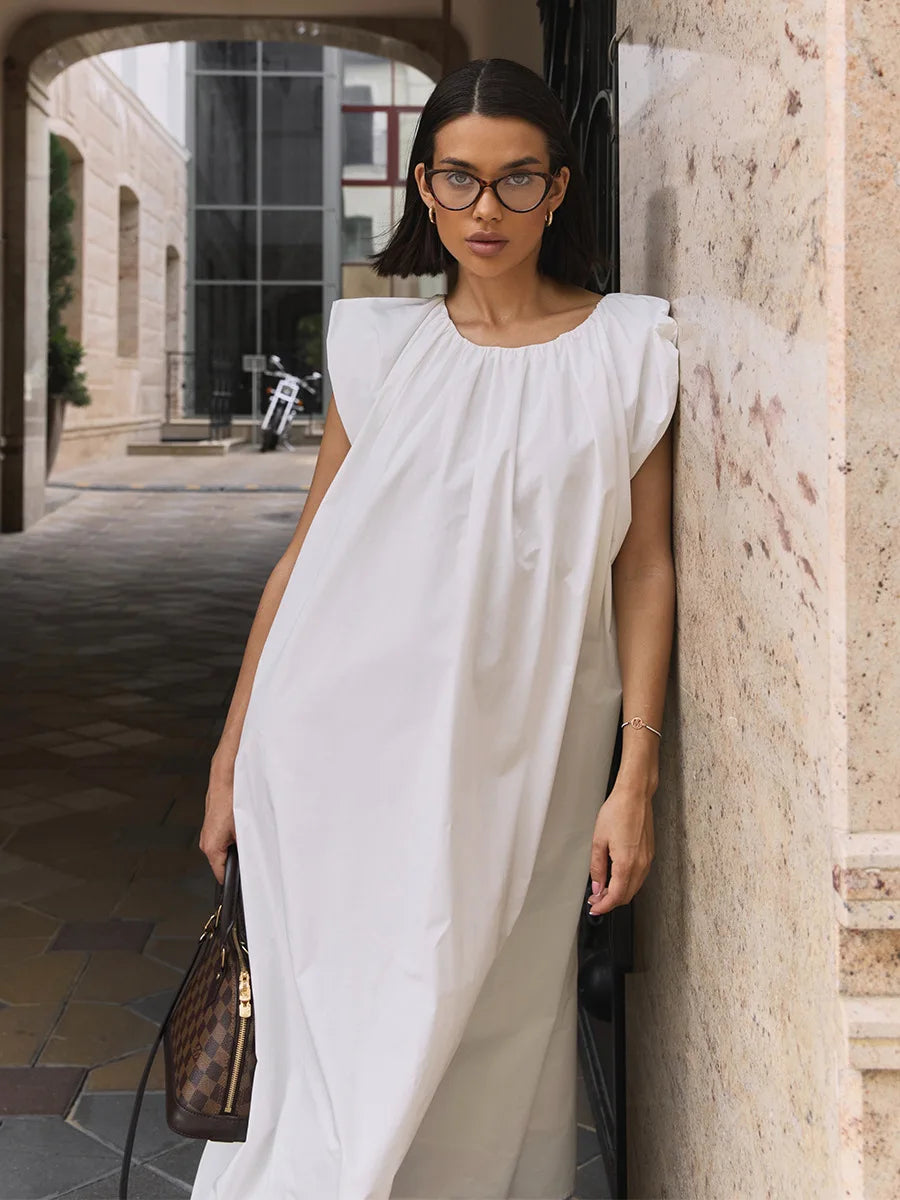 SOHO Summer Pleated Dress (2)