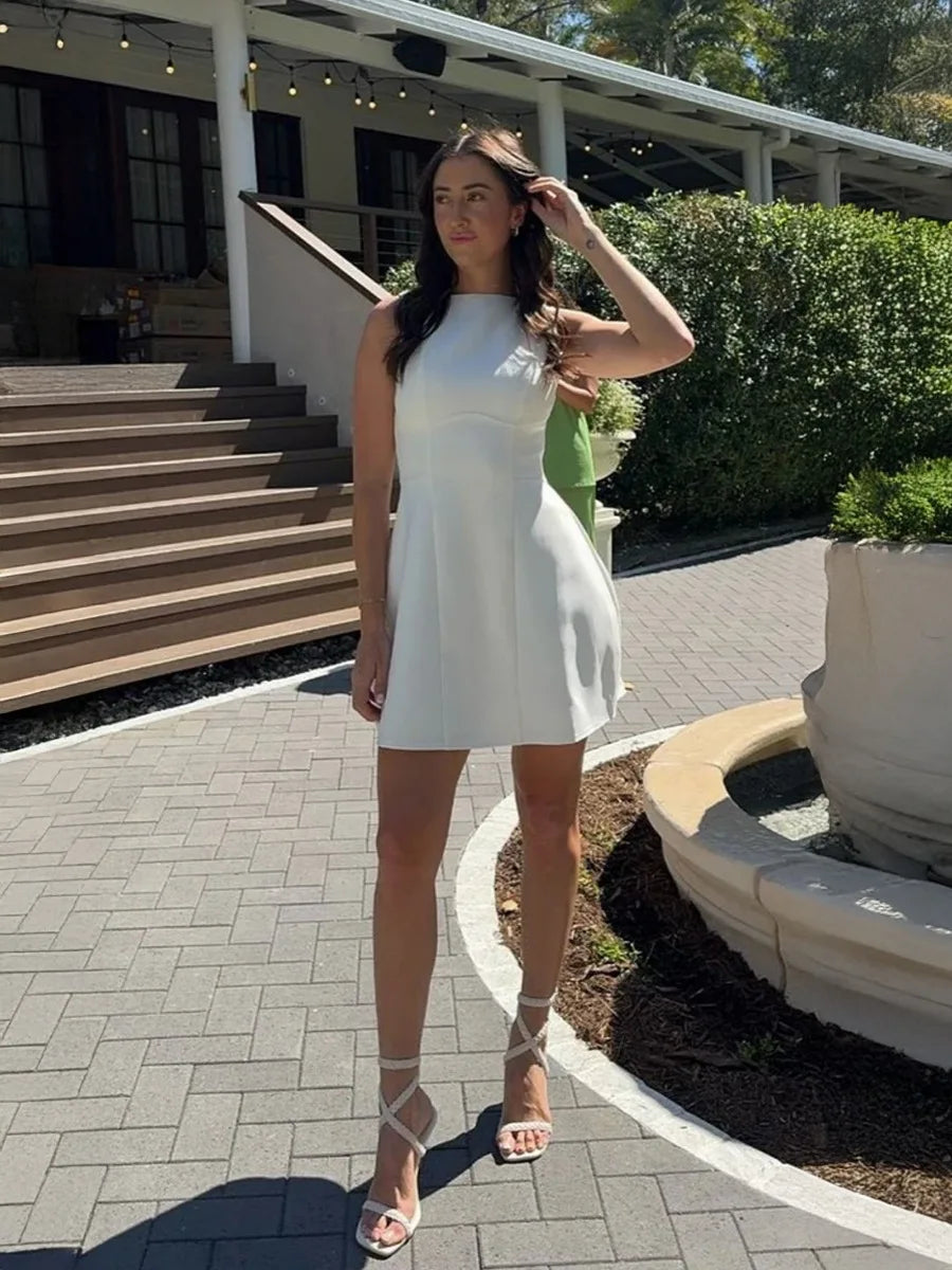 SOHO Summer Sleeveless Mini Dress