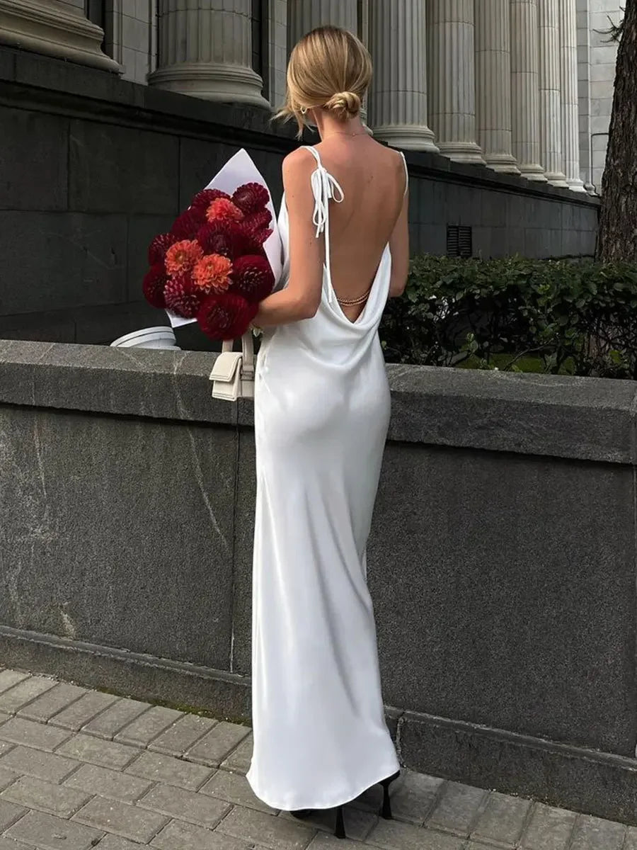 SOHO Spring Backless Dress