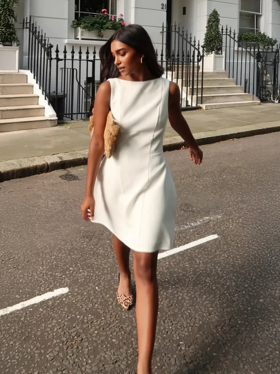 SOHO Summer Sleeveless Mini Dress