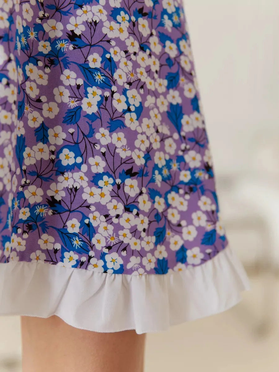 SOHO Summer Floral Mini Dress