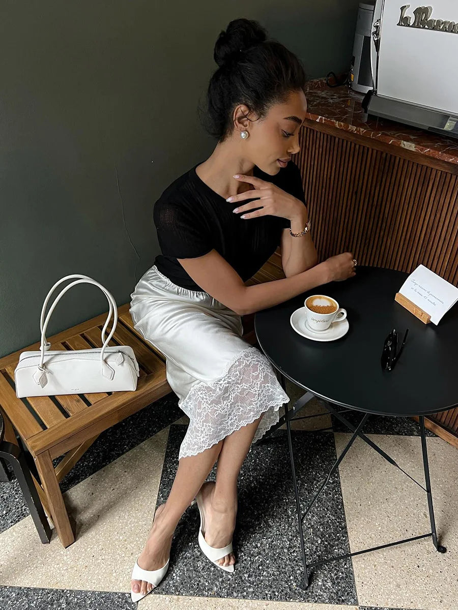 SOHO Summer Lace Elegant Skirt