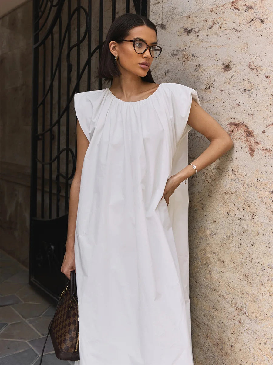 SOHO Summer Pleated Dress (2)