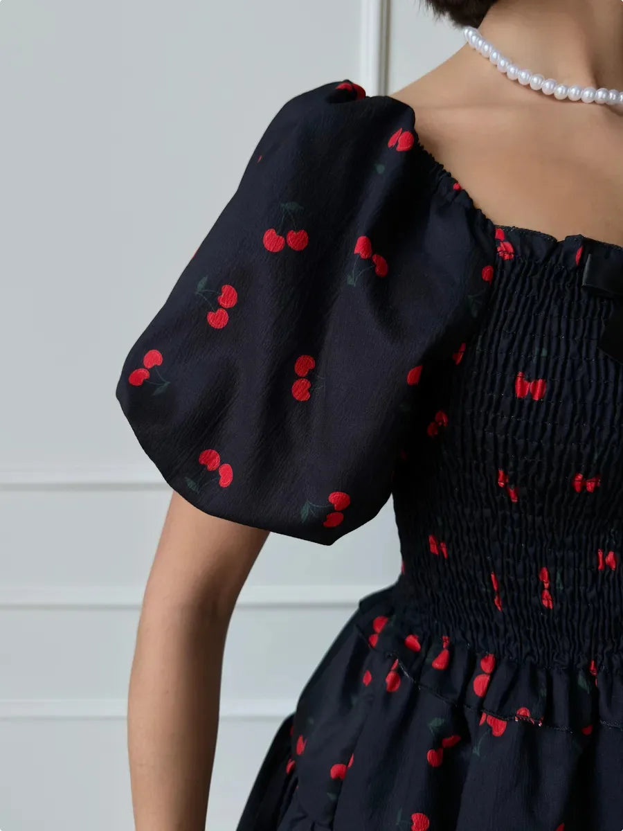 SOHO Summer Printed Mini Dress (4)