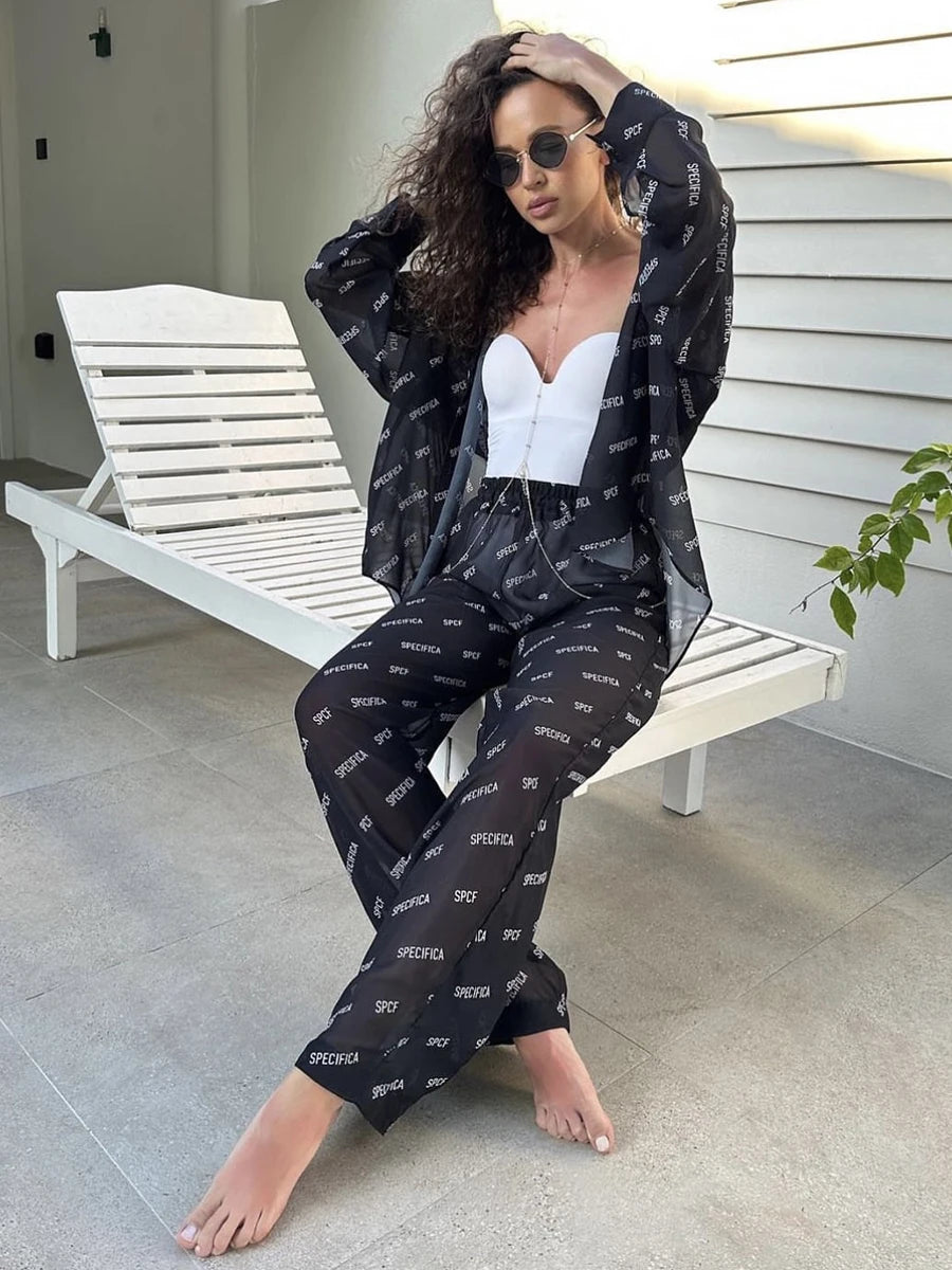 SOHO Summer Chiffon Printed Set