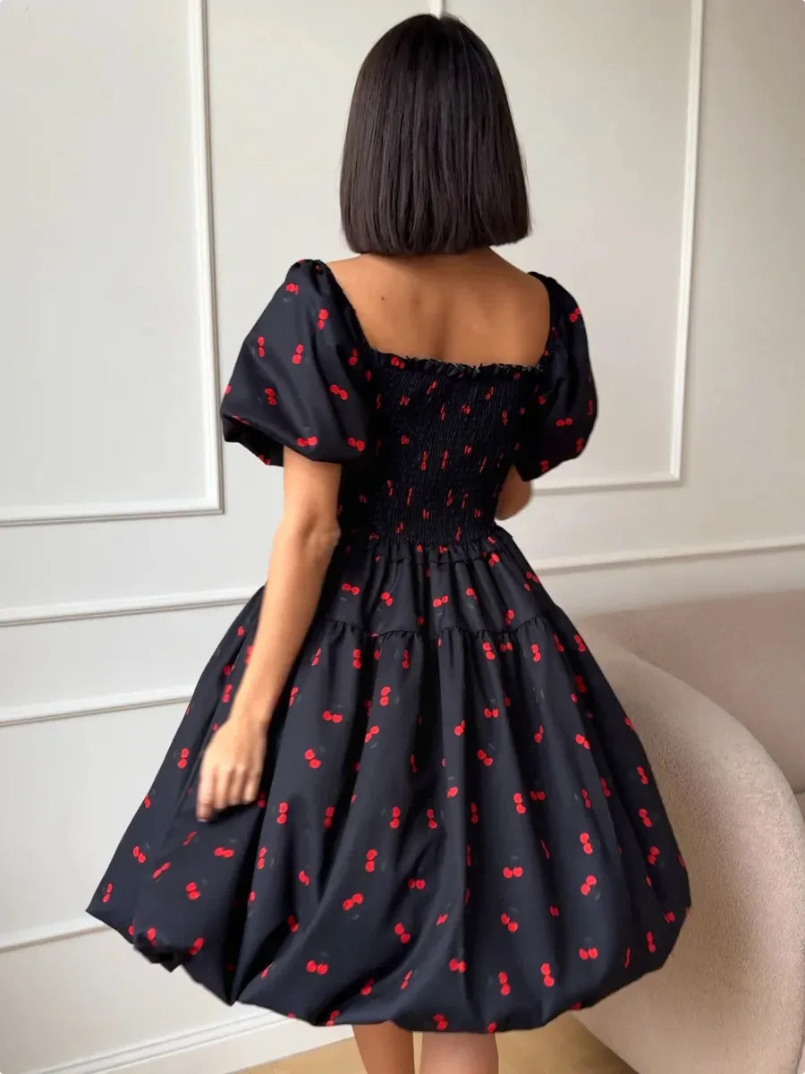 SOHO Summer Printed Mini Dress (4)
