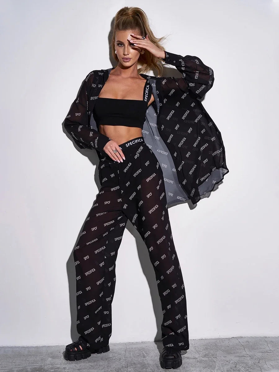 SOHO Summer Chiffon Printed Set