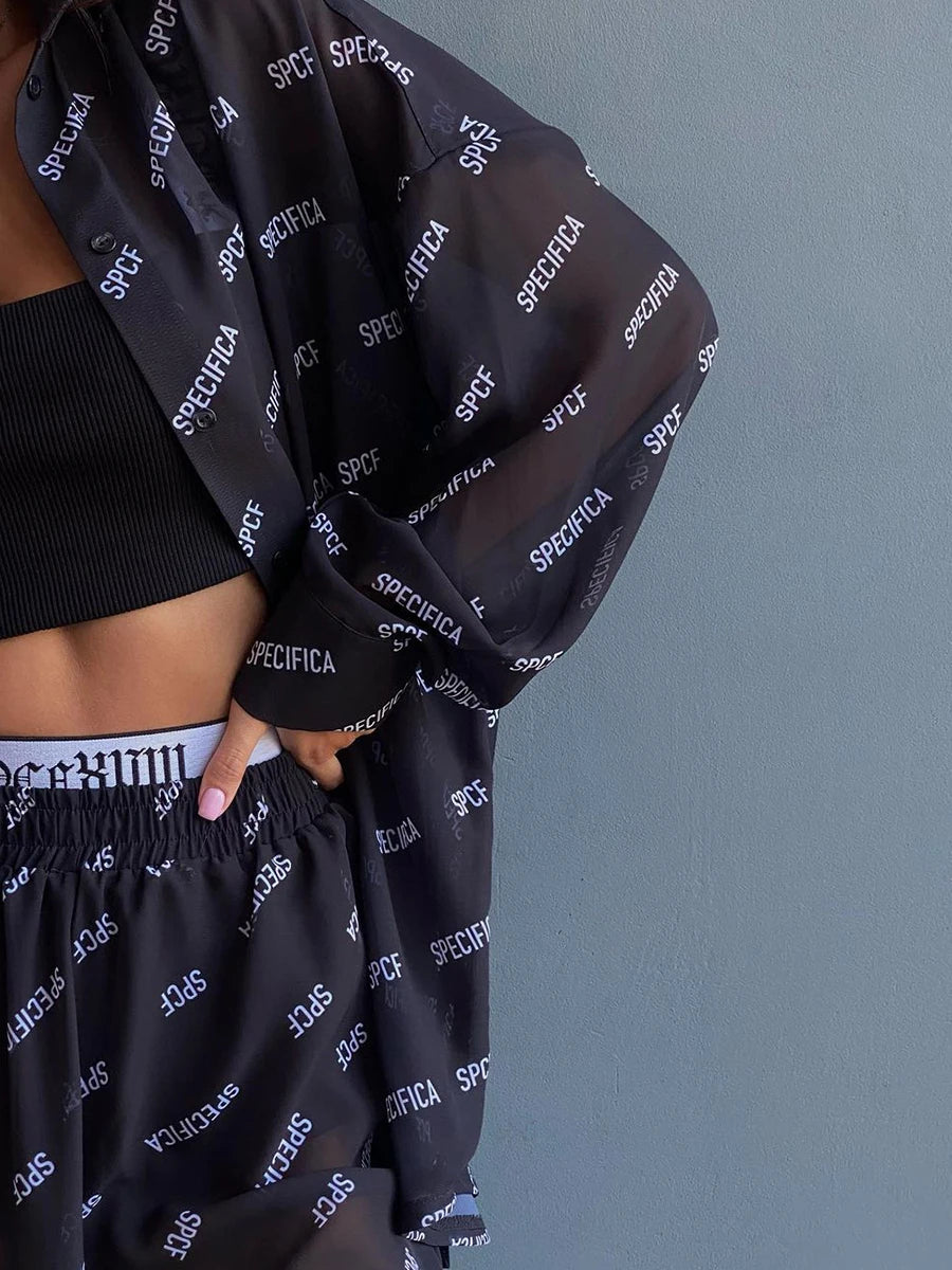 SOHO Summer Chiffon Printed Set