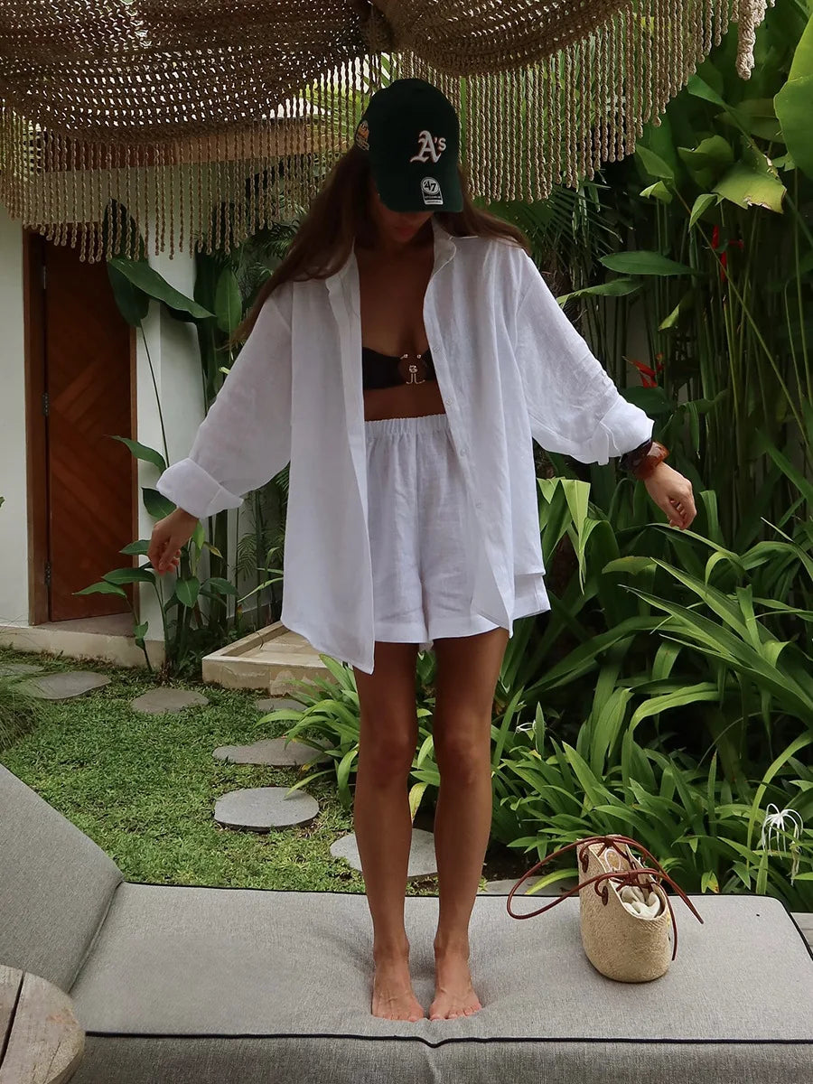 SOHO Summer Cotton Long Sleeve Set
