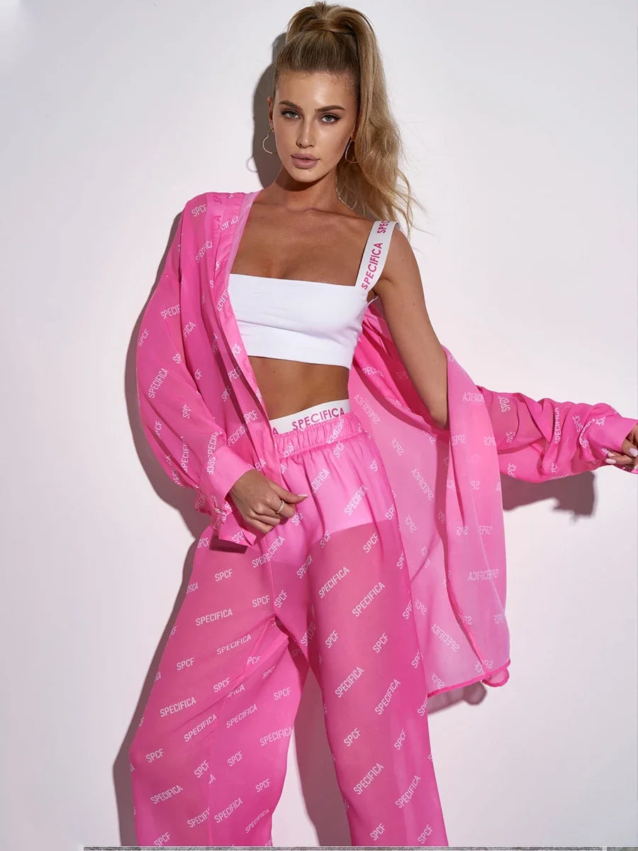 SOHO Summer Chiffon Printed Set