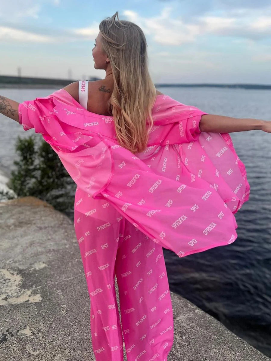 SOHO Summer Chiffon Printed Set