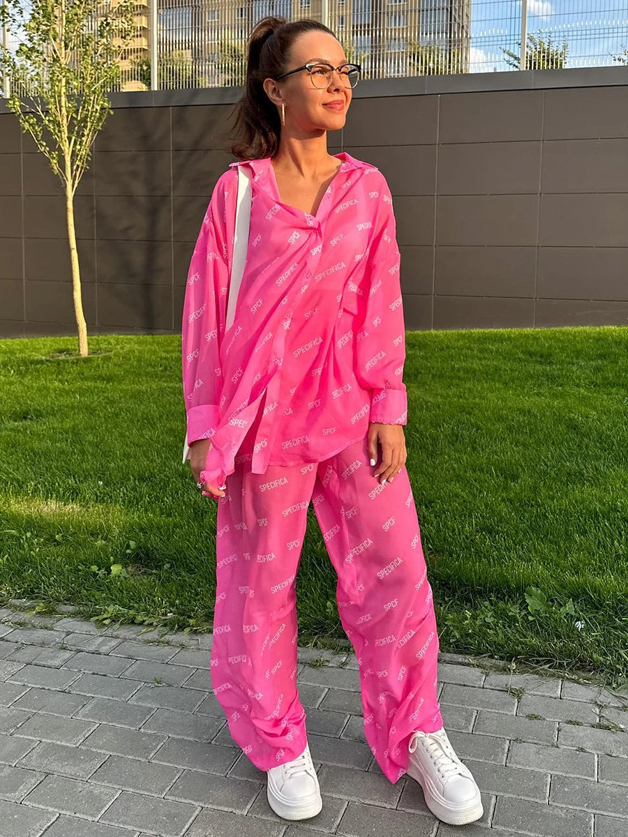 SOHO Summer Chiffon Printed Set