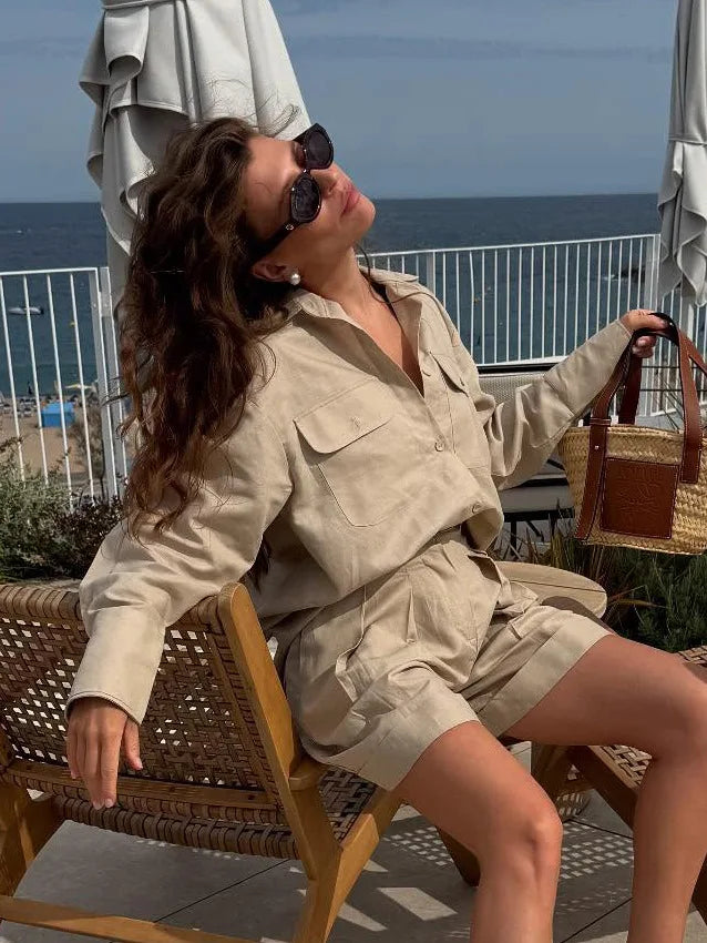 SOHO Summer Cotton Long Sleeve Set (2)