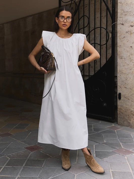 SOHO Summer Pleated Dress (2)