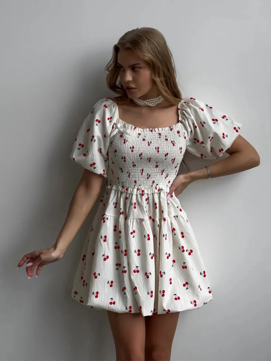 SOHO Summer Printed Mini Dress (4)