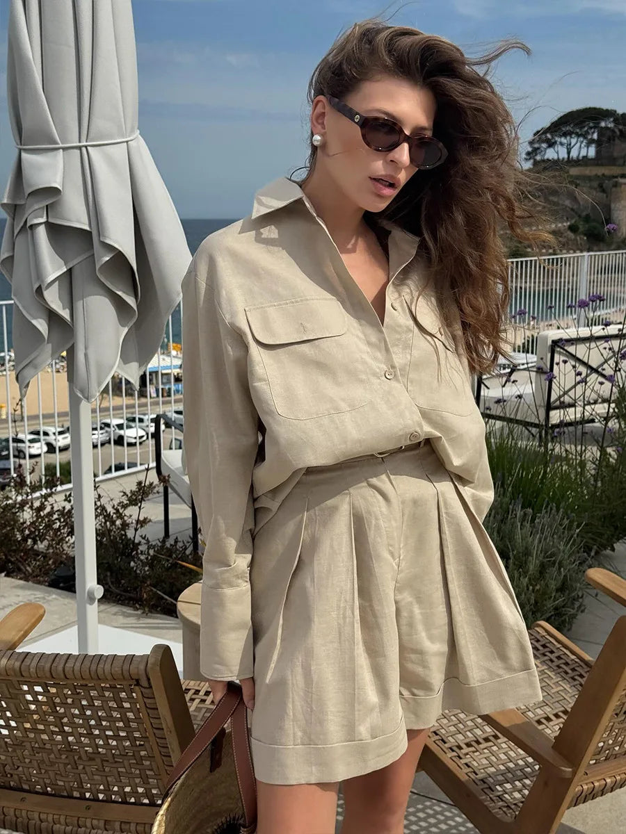 SOHO Summer Cotton Long Sleeve Set (2)