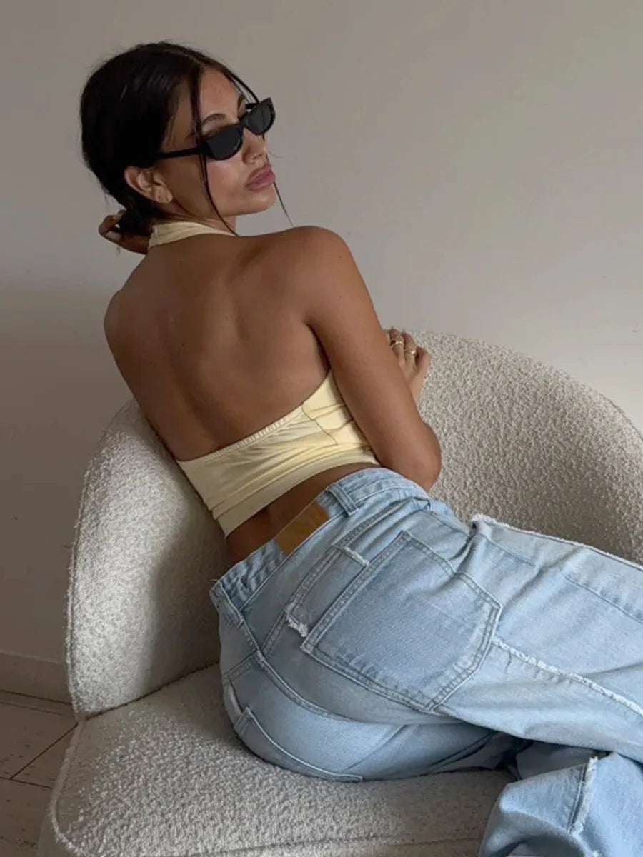 SOHO Summer Backless Top