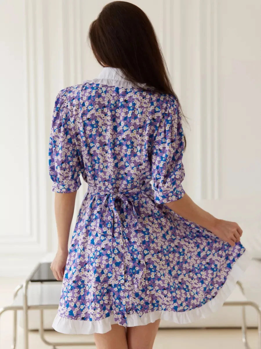 SOHO Summer Floral Mini Dress
