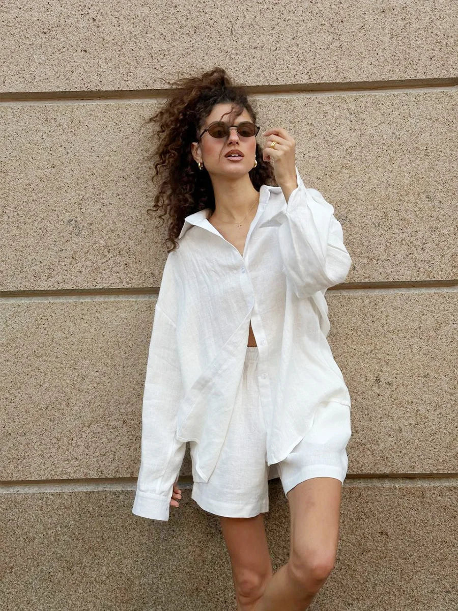 SOHO Summer Cotton Long Sleeve Set