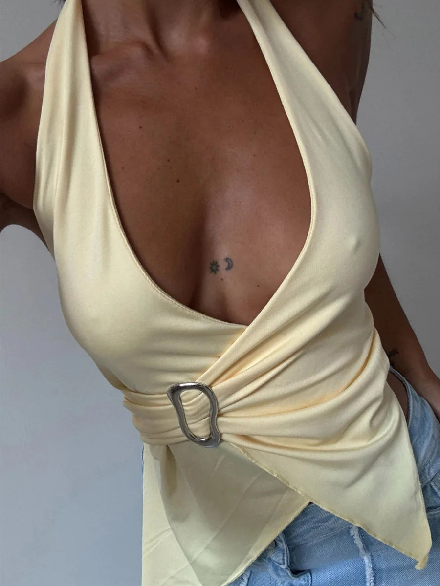 SOHO Summer Backless Top