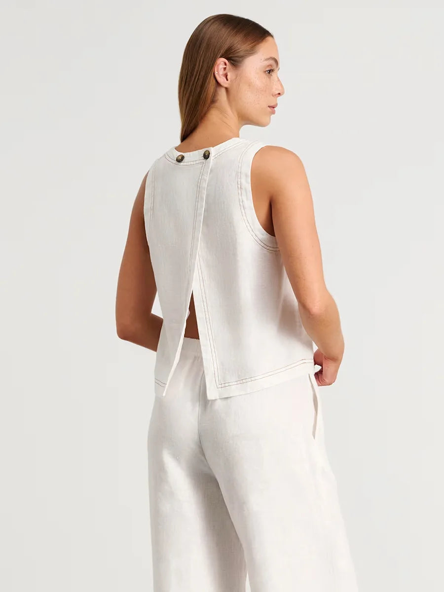 SOHO Spring Cotton Sleeveless Set