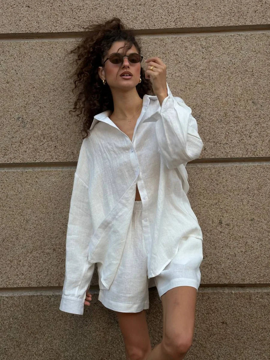 SOHO Summer Cotton Long Sleeve Set