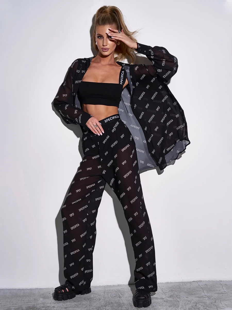 SOHO Summer Chiffon Printed Set