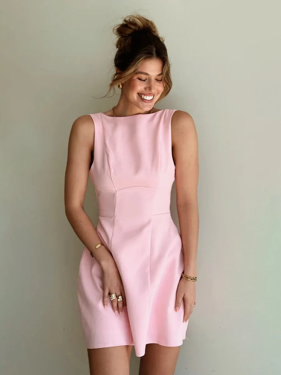 SOHO Summer Sleeveless Mini Dress