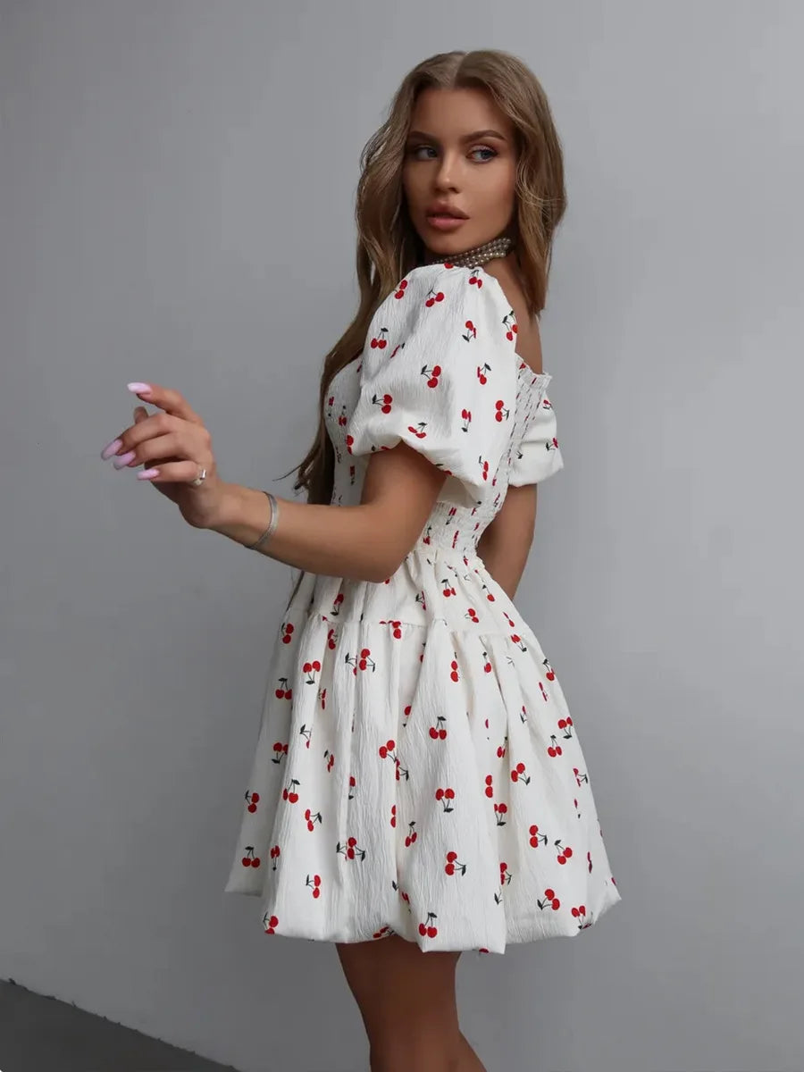 SOHO Summer Printed Mini Dress (4)